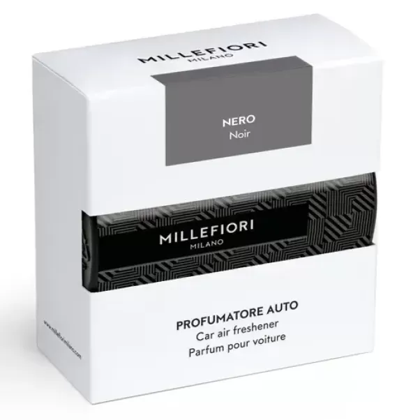 Ароматизатор в авто Nero ICON Textile Millefiori Milano