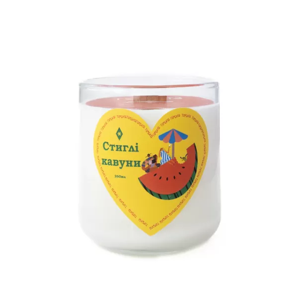 Свічка "Стиглі кавуни" 260 мл, 30 год