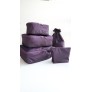 Travel set (color dark purple)