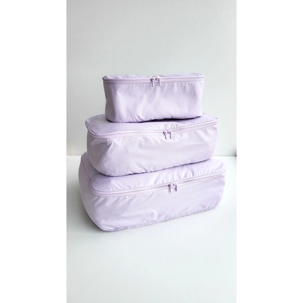 Travel set (color lavander)