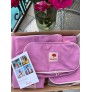 100% Cotton Travel set (color pink)