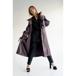 Raincoat Dark Violet S