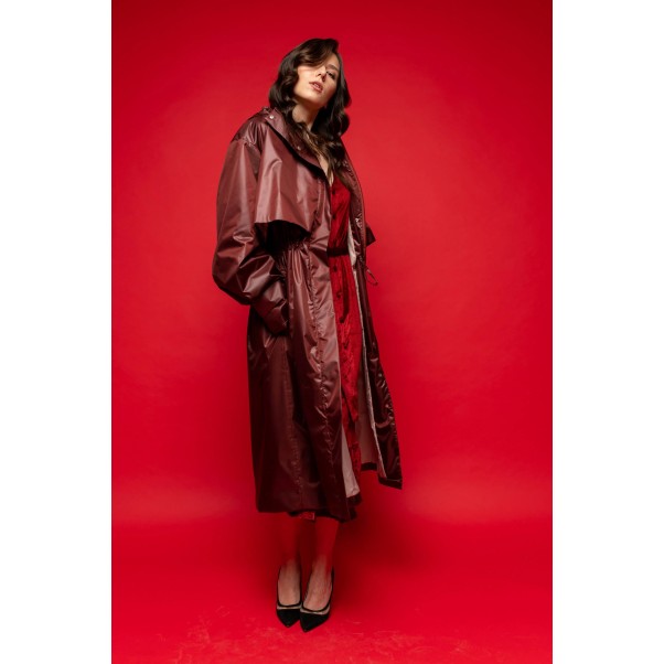 Raincoat Bordeaux (sold out)