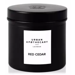Ароматична travel свічка Urban apothecary Red cedar 175 г. з деревно-цитрусовим ароматом