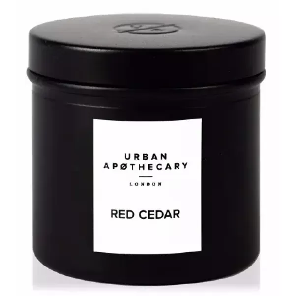 Ароматична travel свічка Urban apothecary Red cedar 175 г. з деревно-цитрусовим ароматом