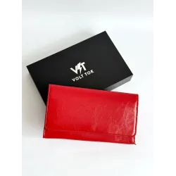 Смарт-гаманець Volt Tok із вбудованим Power Bank (5000 mAh) червоного кольору