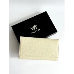 Смарт-гаманець Volt Tok із вбудованим Power Bank (5000 mAh) білого кольору