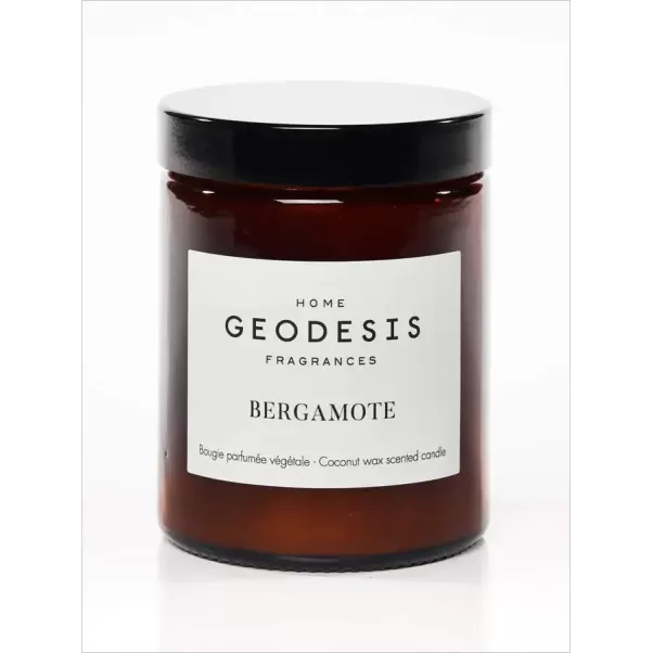 Ароматична свічка з ароматом цитрусових і квітів Geodesis Bergamot 150 г