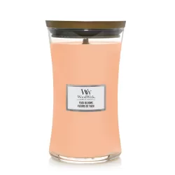 Ароматична свічка з ніжними квітковими нотами Woodwick Large Yuzu Blooms 609 г