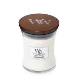 Ароматична свічка з ароматом кокоса та ананаса Woodwick Medium Island Coconut 275 г