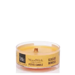 Ароматична свічка з ароматом цитрусових, винограду Woodwick Petite Seaside Mimosa 31 г