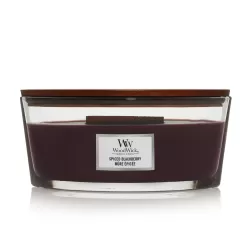 Ароматична свічка з ароматом ожини з корицею Woodwick Ellipse Spiced Blackberry 453 г
