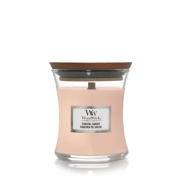 Ароматична свічка з дуже ніжними нотами Woodwick Mini Coastal Sunset 85 г