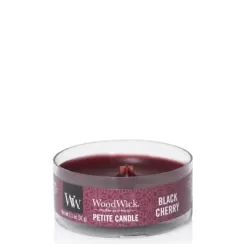 Ароматична свічка з ароматом соковитої черешні Woodwick Petite Black Cherry 31 г