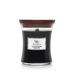 Ароматична свічка з ароматом пряного перцю Woodwick Medium Black Peppercorn 275 г