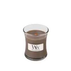 Ароматична свічка з ароматом деревини і піску Woodwick Mini Sand & Driftwood 85 г