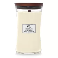 Ароматична свічка з ароматом кокоса та ананаса Woodwick Large Island Coconut 609 г