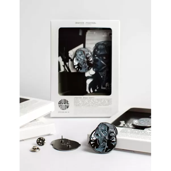 Металевий значок «Fighter»