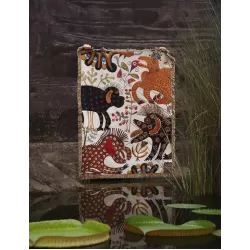 АРТ-ПЛЕД За мотивами ранньої творчості Марії Примаченко «ЗВІРІ БОЛОТНІ»