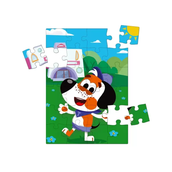 Дитячий дерев'яний пазл ТОТО