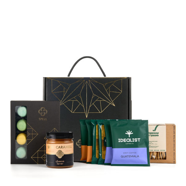 Подарунок Гастропригода: кава і сирні солодощі