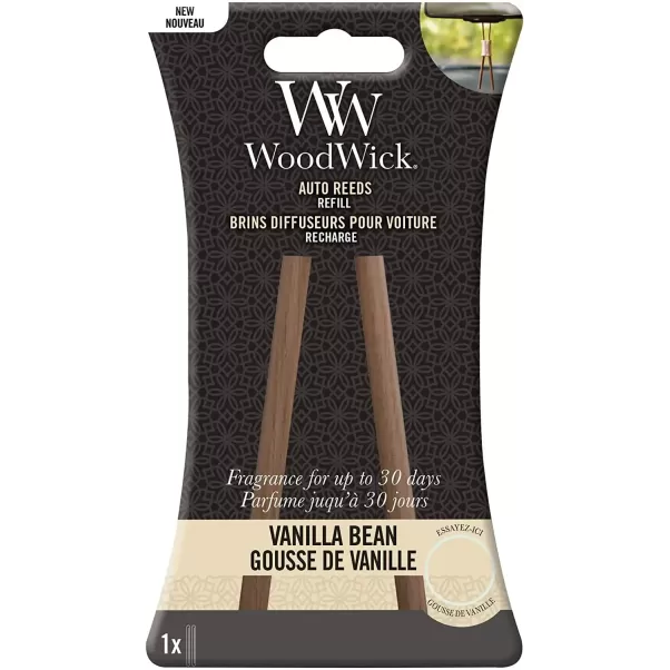 Ароматизатор в машину (картридж змінний) Woodwick Vanilla Bean 20г