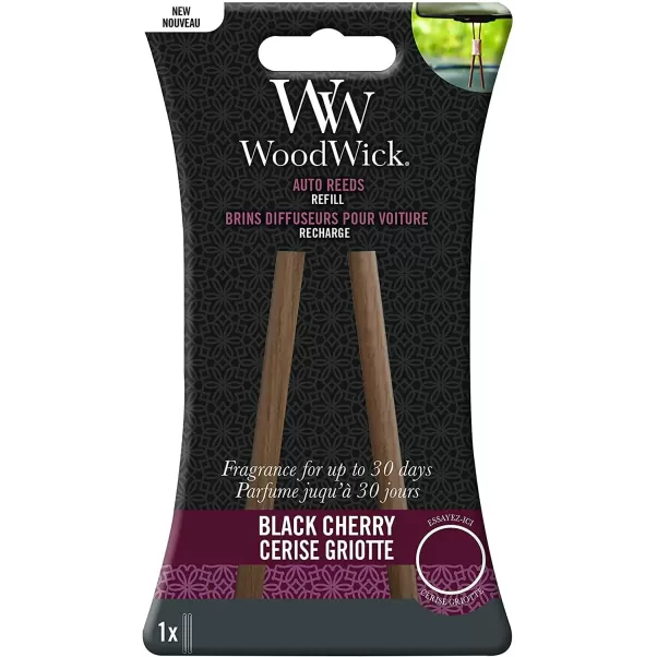 Ароматизатор в машину (картридж змінний) Woodwick Black Cherry 20г