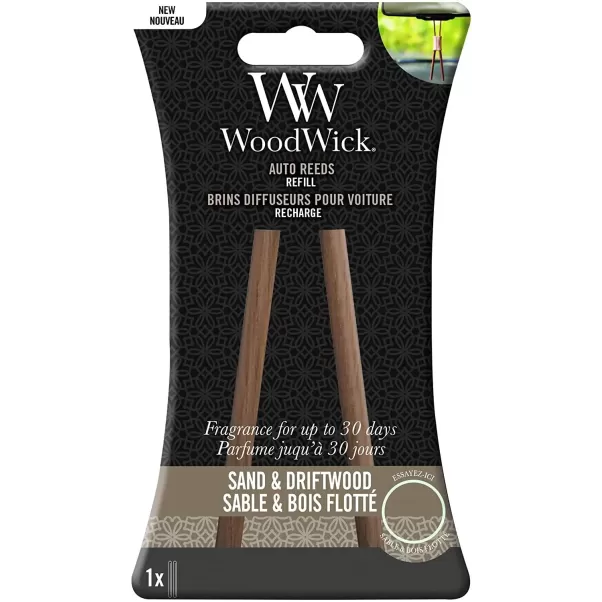 Ароматизатор в машину (картридж змінний) Woodwick Sand & Driftwood 20г